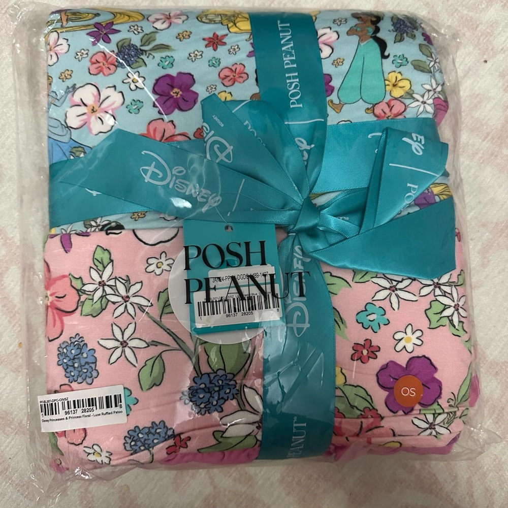 Posh Peanut Princess Floral Ruffled Luxe Patoo